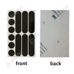 Reflective Stickers - Retro Black Reflective Sticker For Motorcycle Helmets